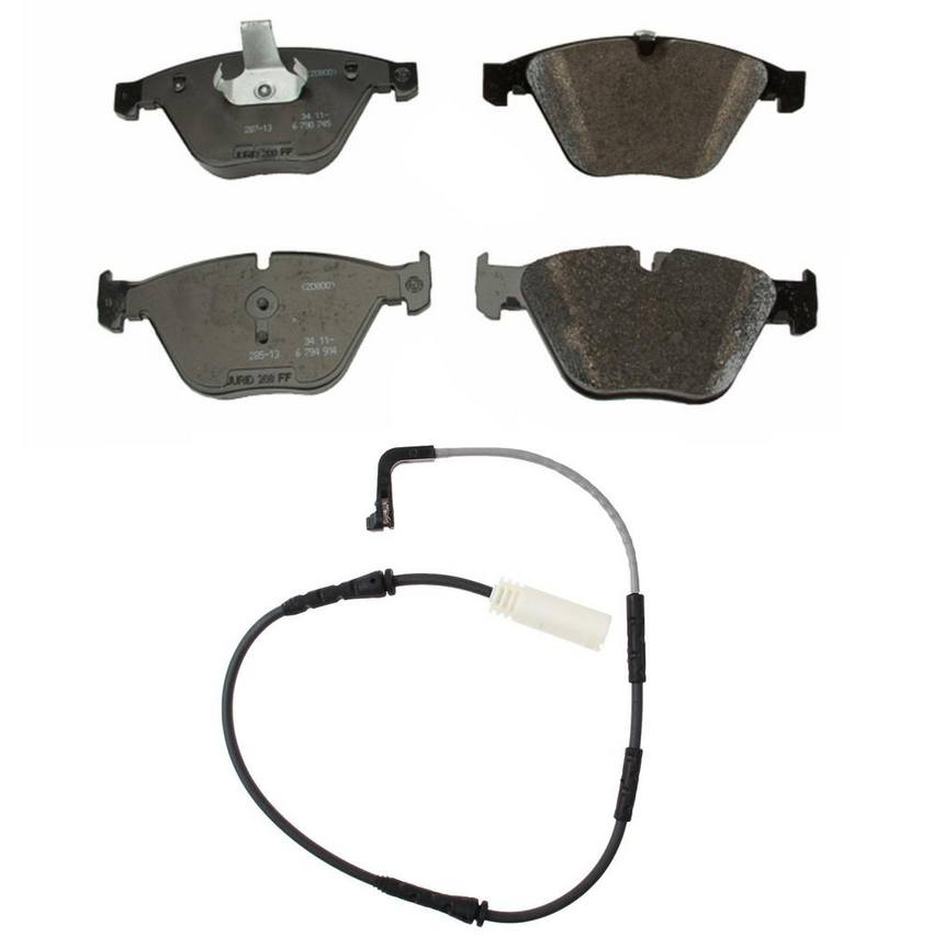 BMW Disc Brake Pad Set - Front (w/ Sensor)